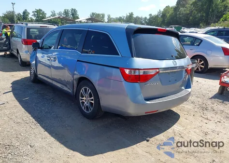 2012 Honda Odyssey Ex z USA, uszkodzony, nr VIN 5FNRL5H44CB034919
